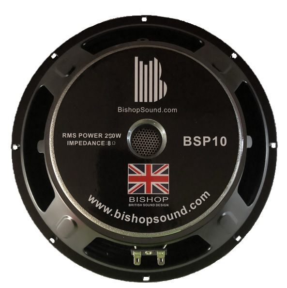 10" Speaker 250w RMS Full Range Driver 8 ohm Pressed Steel - BSP10 (2)